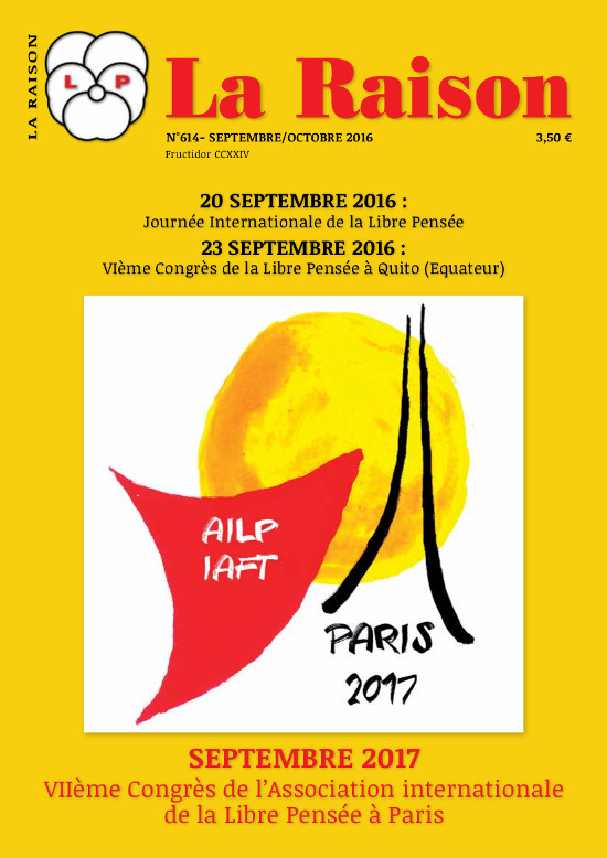 Parution de “La Raison” N° 614