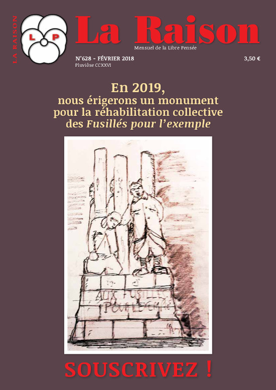 Parution de “La Raison” N° 628